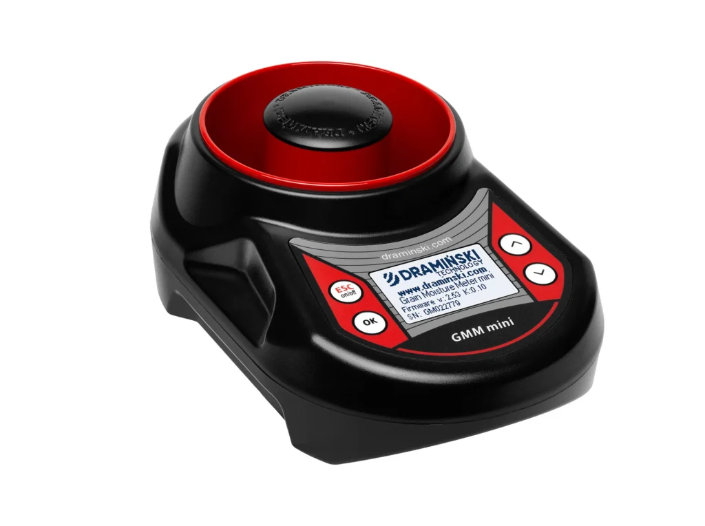 Écran de démarrage de l’humidimètre GMM mini