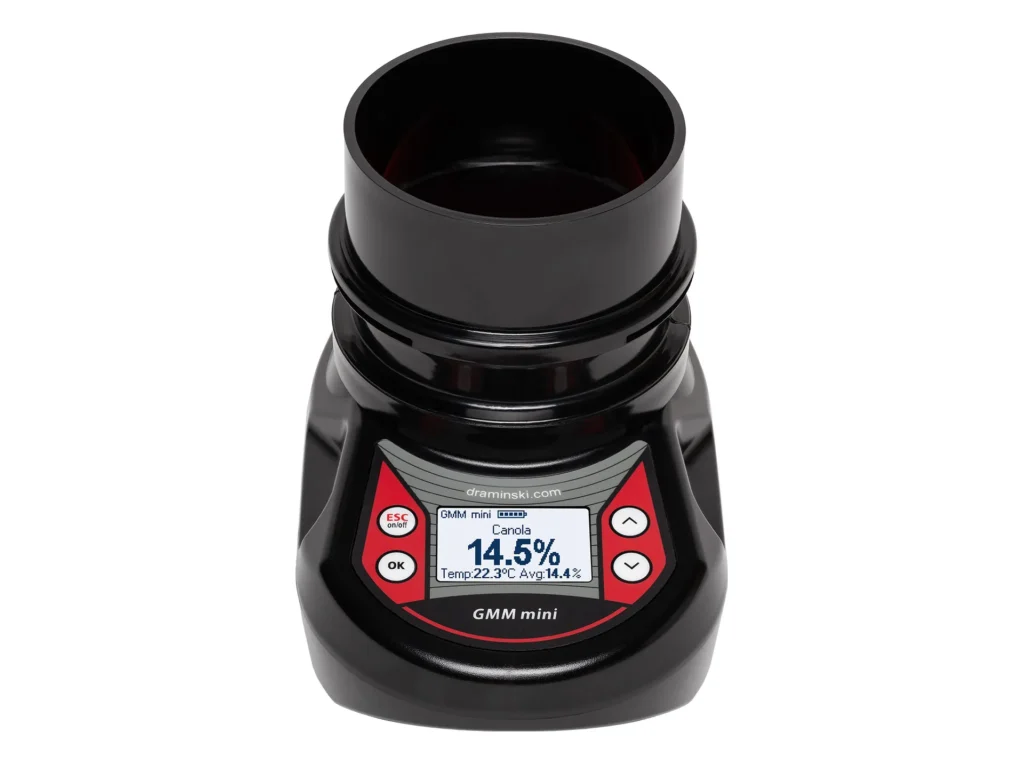 Humidimètre GMM mini ergonomique pour la mesure du colza