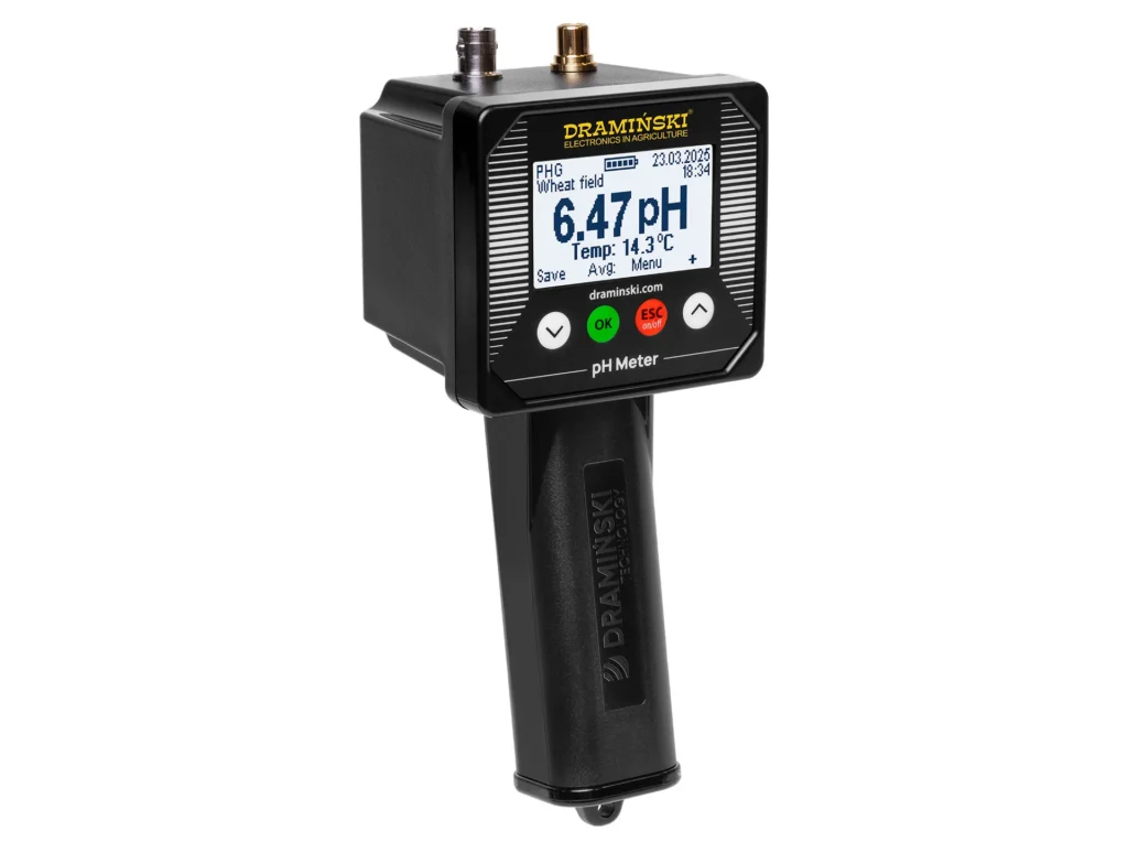pH-mètre PHG2 Dramiński pour tests du sol et des liquides