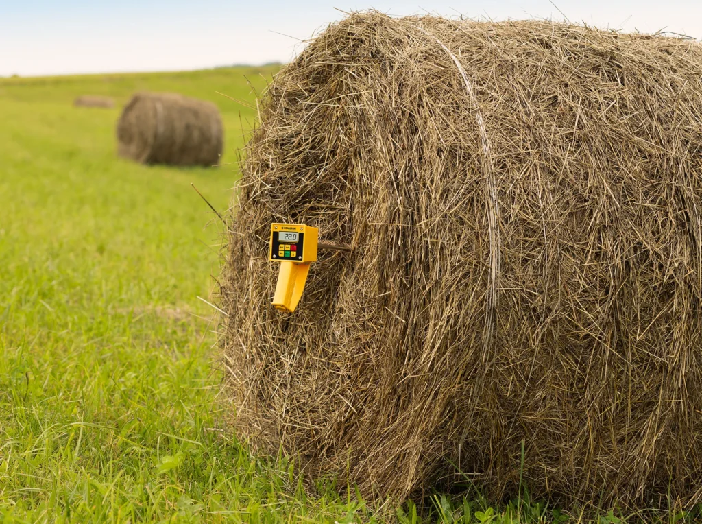 Comment mesurer l’humidité du foin et de la paille avec HMM FIX Dramiński