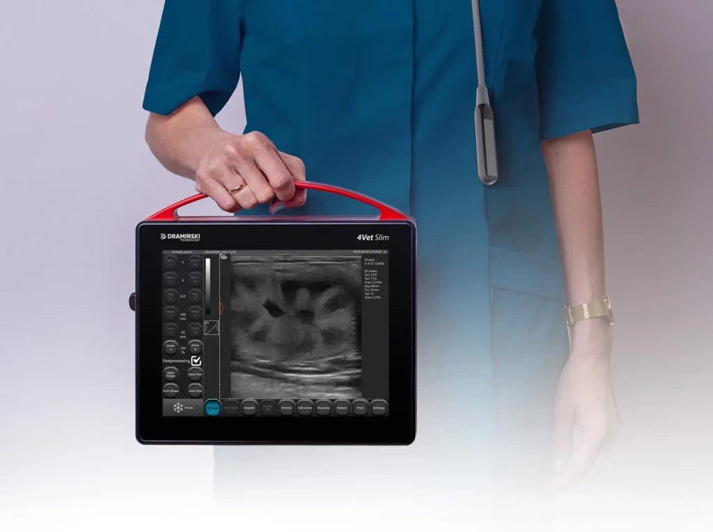 Ultrason vétérinaire 4VetSlim Dramiński