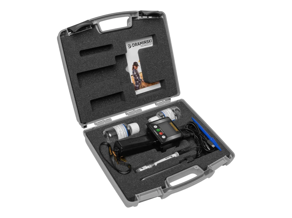 pH-mètre PHG2 Dramiński – transport sécurisé de l’appareil