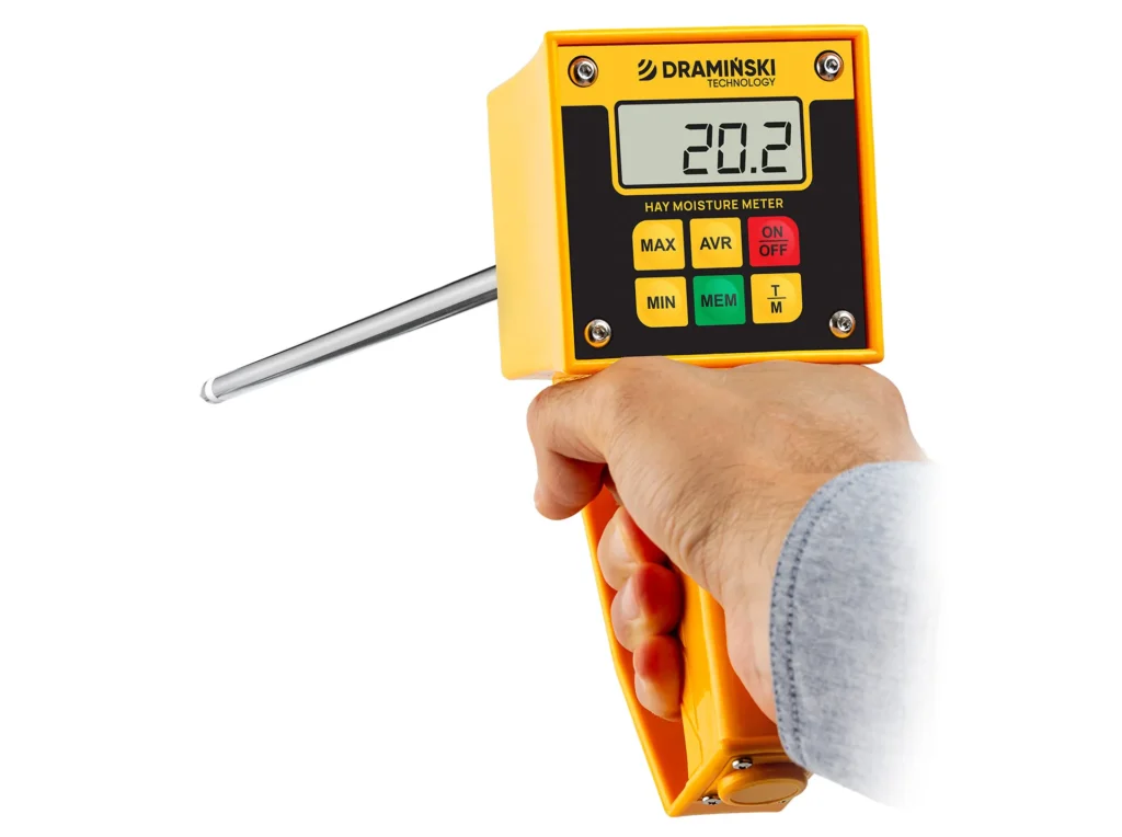 Sonde fixe HMM FIX – gros plan pour mesure facile de l’humidité