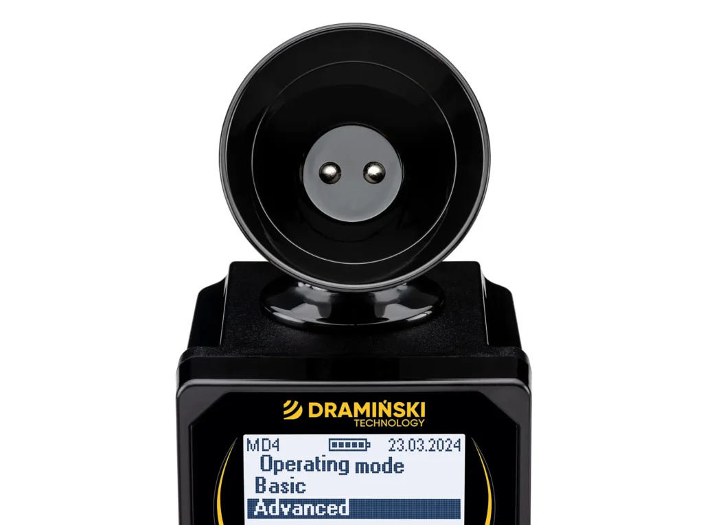 Appareil Dramiński pour tester le lait des vaches