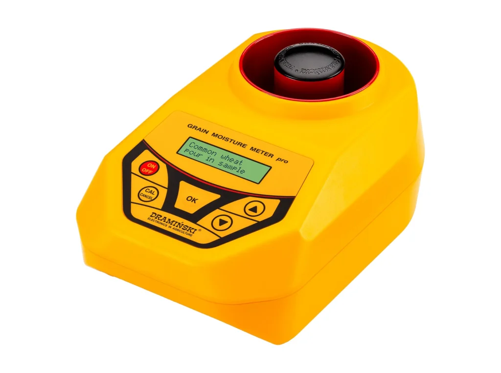 Mesure de l’humidité du blé avec humidimètre GMM Pro