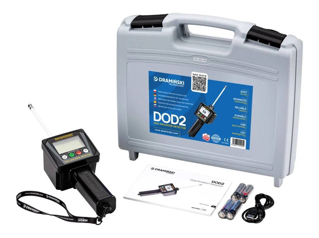 Kit détecteur d’ovulation silencieuse pour chiennes Dramiński