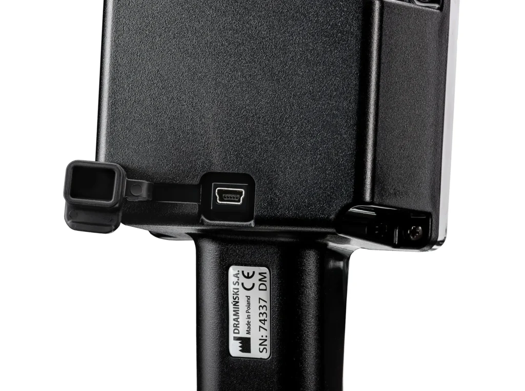 Port USB du détecteur de mastite MD4Q2