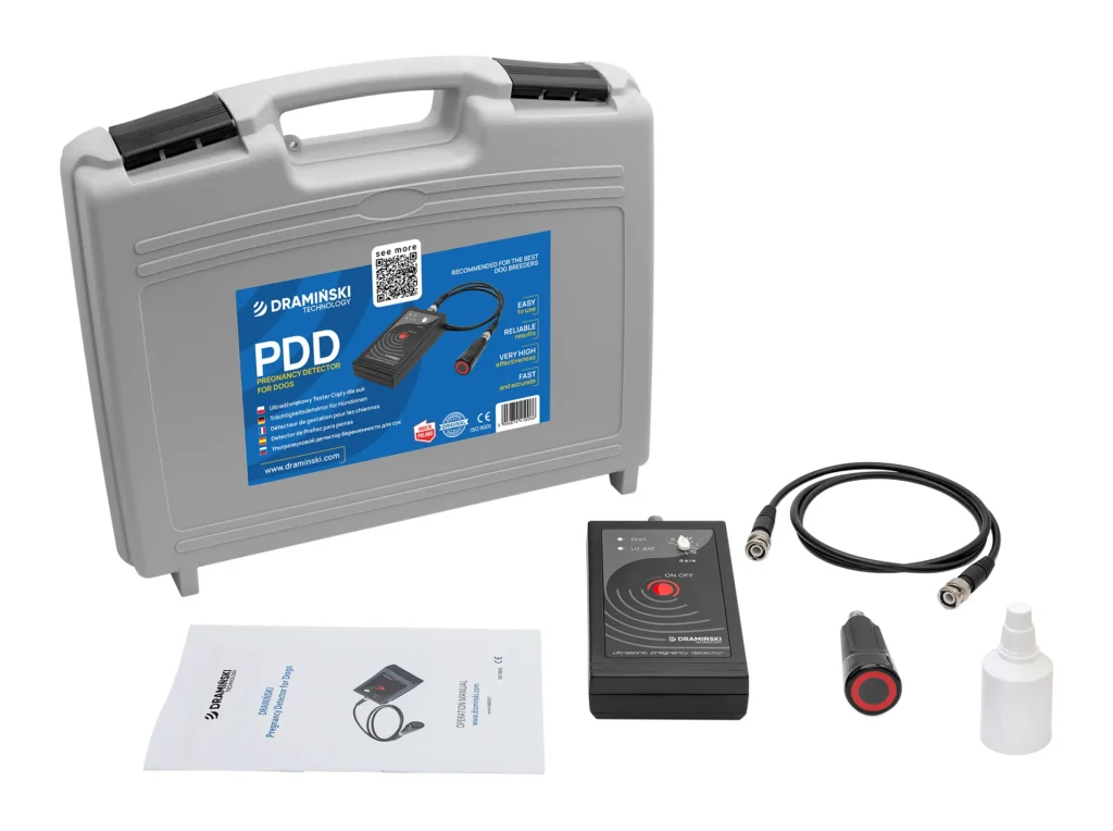 Testeur de gestation pour chiens Dramiński – facile à utiliser