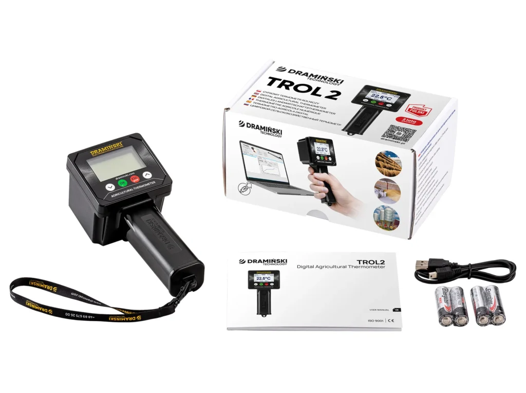 Kit complet du thermomètre agricole TROL2 Dramiński