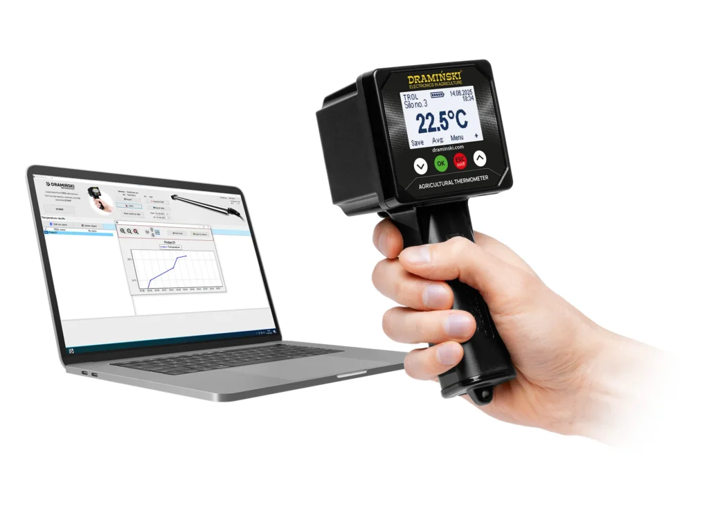 Application du thermomètre agricole numérique TROL2