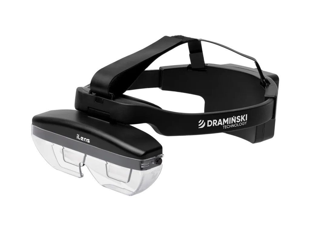 iLens Dramiński – lunettes pour examen échographique vétérinaire