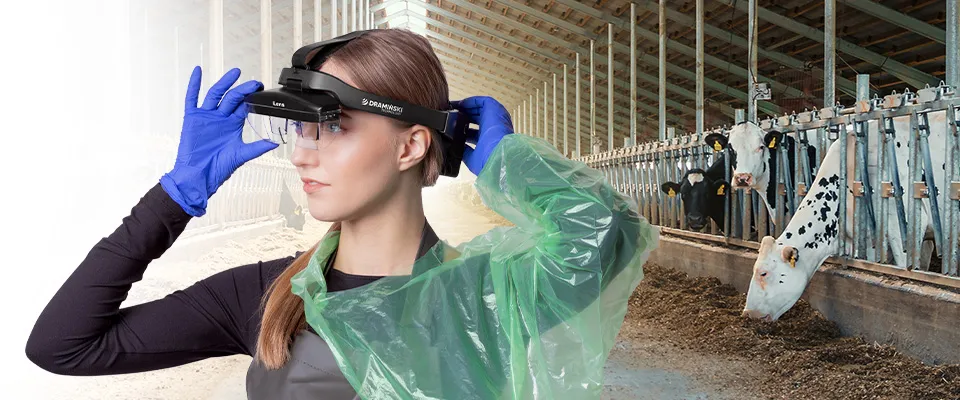 iLens Dramiński – lunettes vétérinaires sans fil, bannière principale