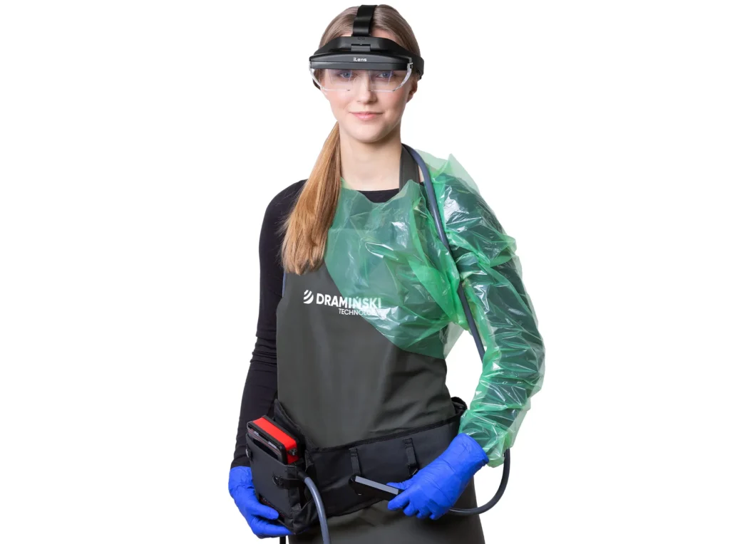 iLens Dramiński – set avec iScan mini pour échographie vétérinaire