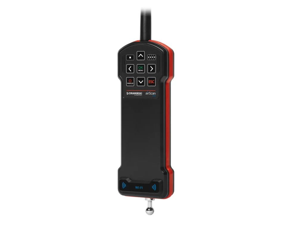 Vue gauche de l’AirScan Pro sans fil