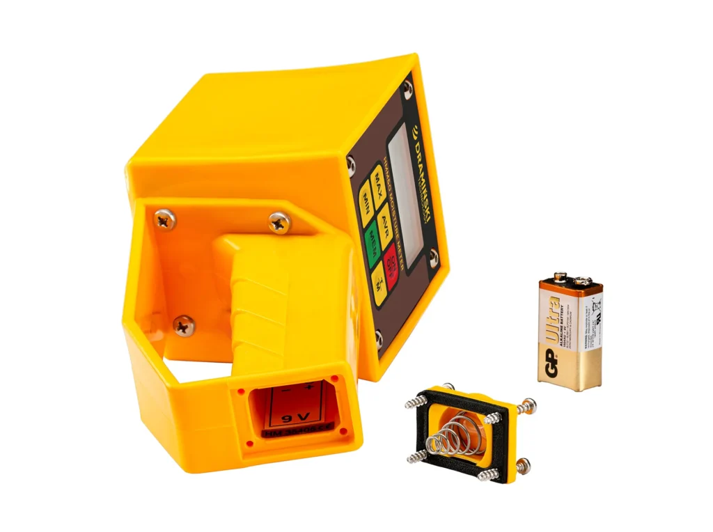 Humidimètre HMM&G pour café et cacao – alimenté par batterie