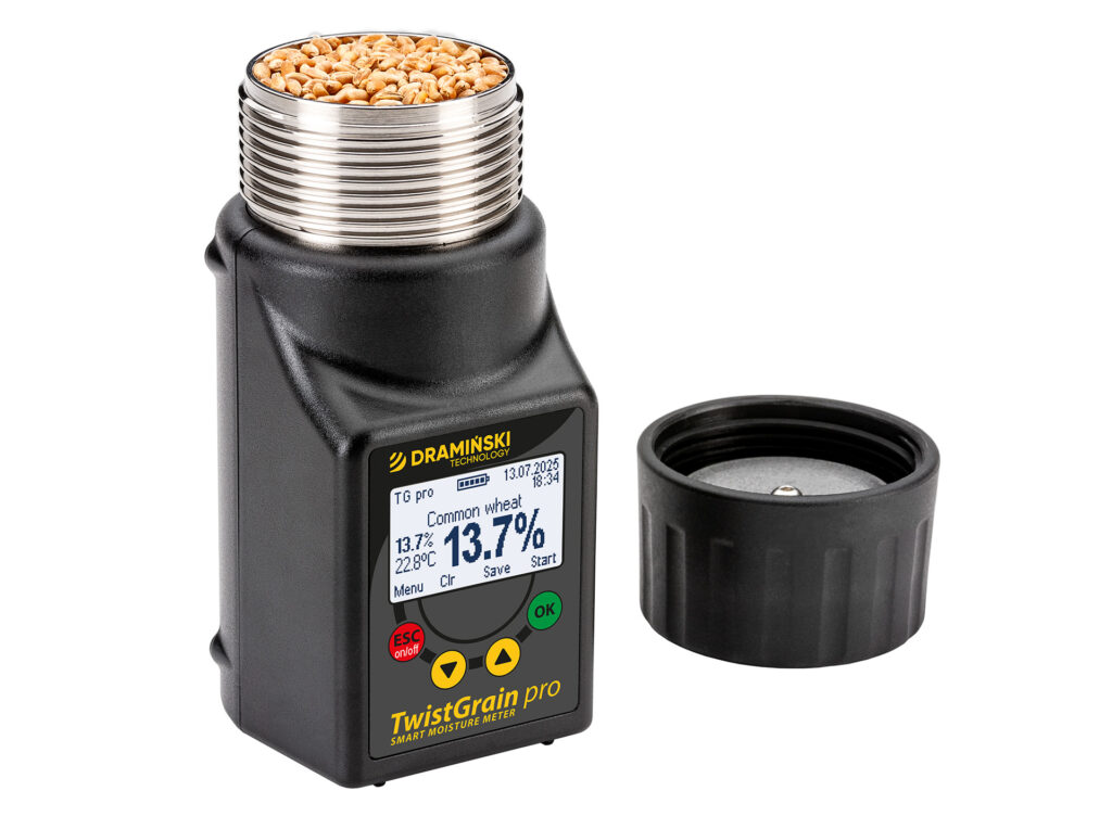 Accurate Dramiński TG Pro grain moisture meter at an attractive price