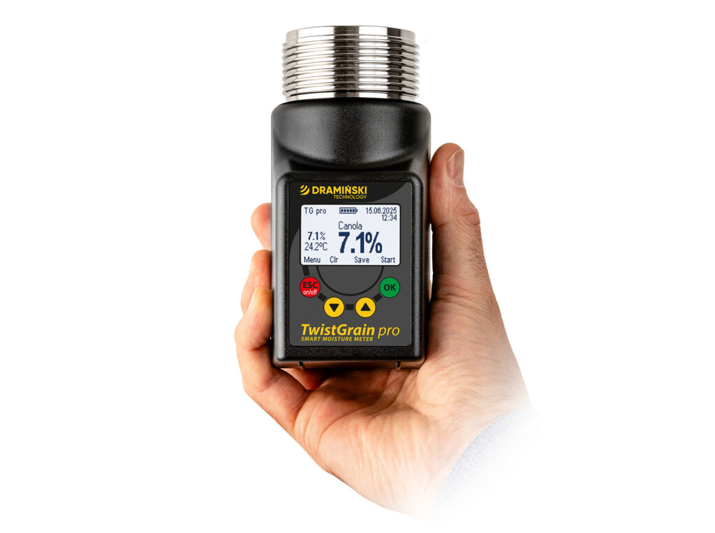 Recommended moisture meter for grain and seeds
