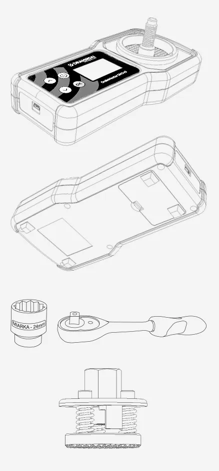 Données techniques de l’humidimètre GMS v3