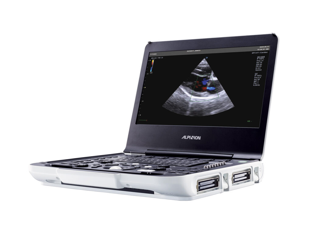 Alpinion XCUBE i9 ultrasonograf weterynaryjny w klinice – Draminski Vet Partners