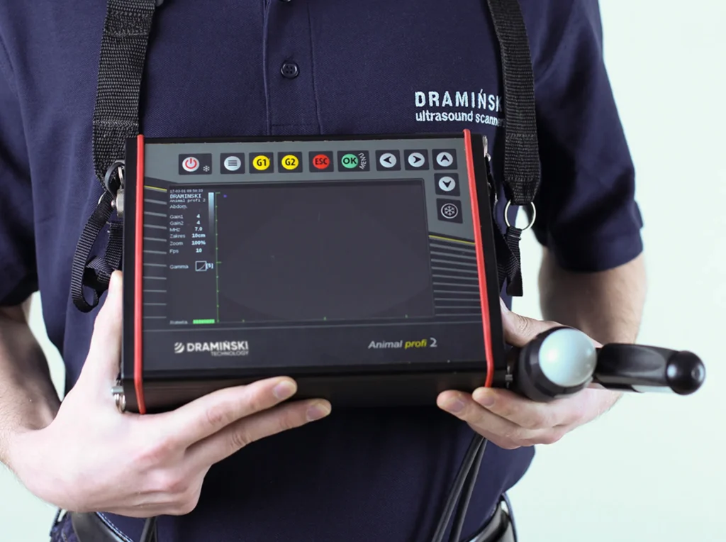 AnimalProfi2 Dramiński – appareil à ultrasons vétérinaire vue n°2 pour éleveurs
