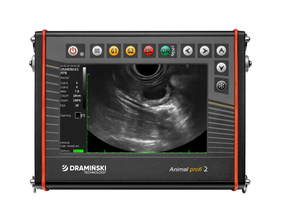 AnimalProfi2 Dramiński – vue n°1 appareil à ultrasons pour moutons, porcs et bovins