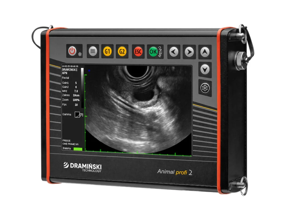 AnimalProfi2 Dramiński – vue n°2 appareil à ultrasons pour moutons, porcs et bovins