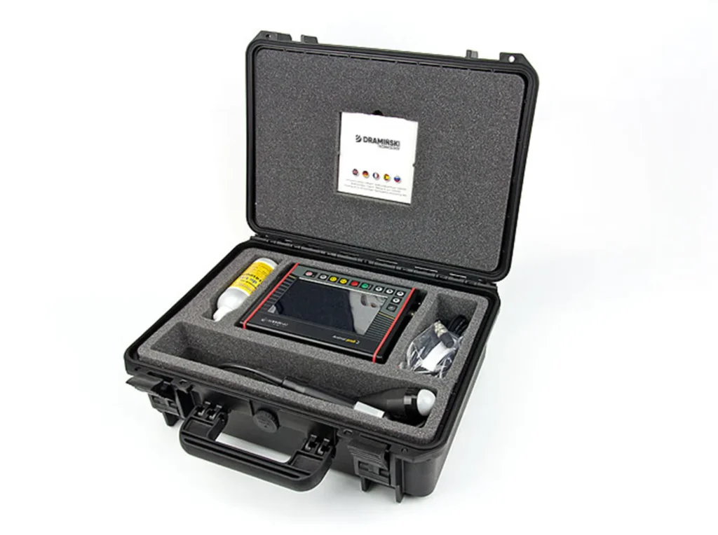 Valise de transport robuste pour scanner à ultrasons vétérinaire Dramiński